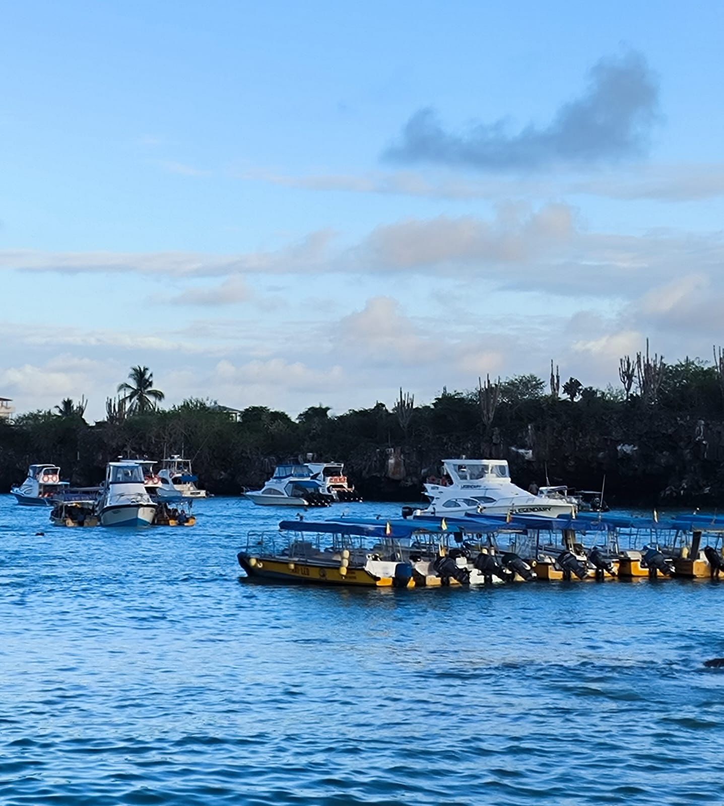 Ferry en Gal��pagos